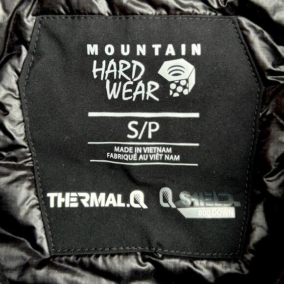 Mountain hardwear hooded hybrid puffer - Picture 3 of 8